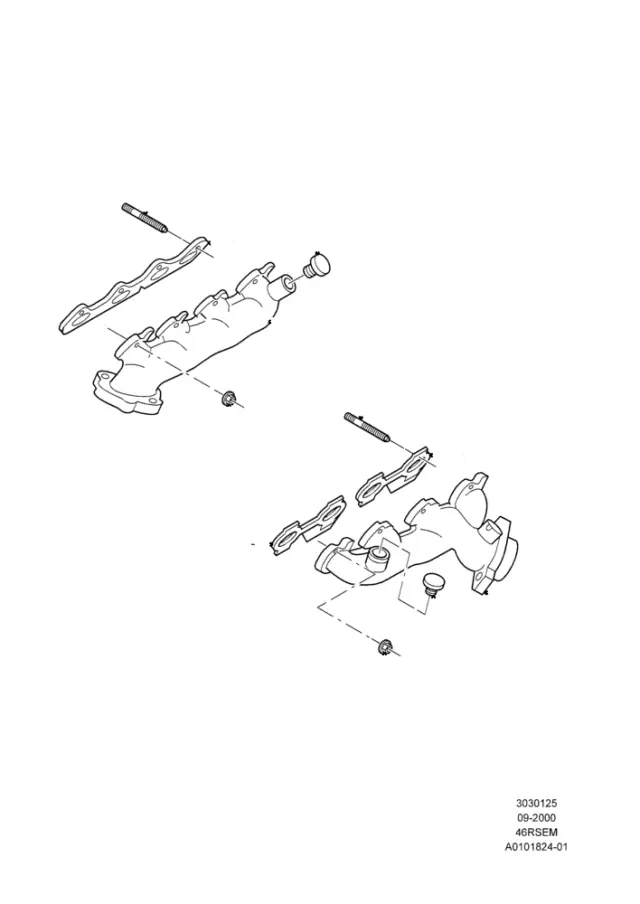 YC2Z9448A - Exhaust: Manifold Gasket for Ford Image