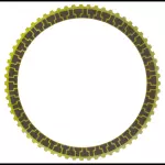 LP5Z7E313A - Transmission: Transmission Clutch Friction Plate for Ford: Bronco, Explorer, Police Interceptor Utility, Ranger | Lincoln: Aviator Image