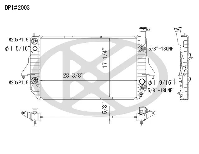 A2003 - Cooling Systems: Koyorad Radiator for Koyo Image