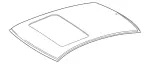 2186500009 - Roof: Paneling, Roof for Mercedes-Benz Image