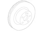 220421251264 - : Brake Disk for Mercedes-Benz Image