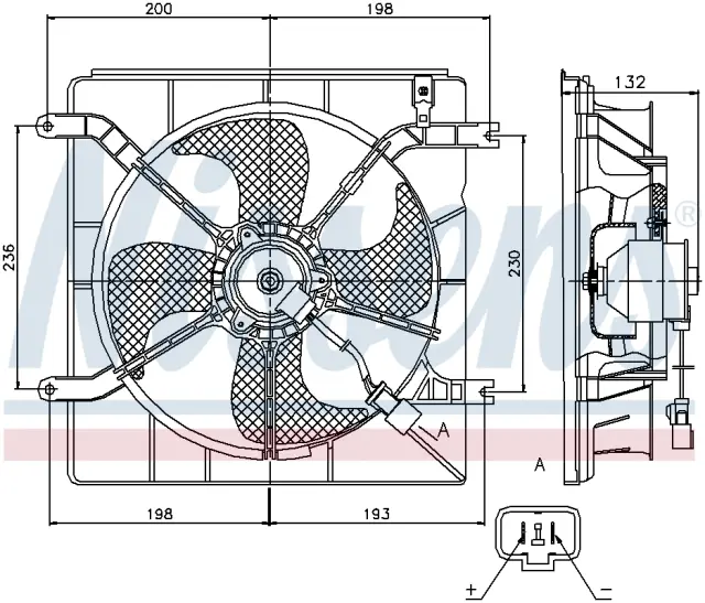 85046 - Cooling Systems: Engine Cooling Fan Assembly for NISSENS Image