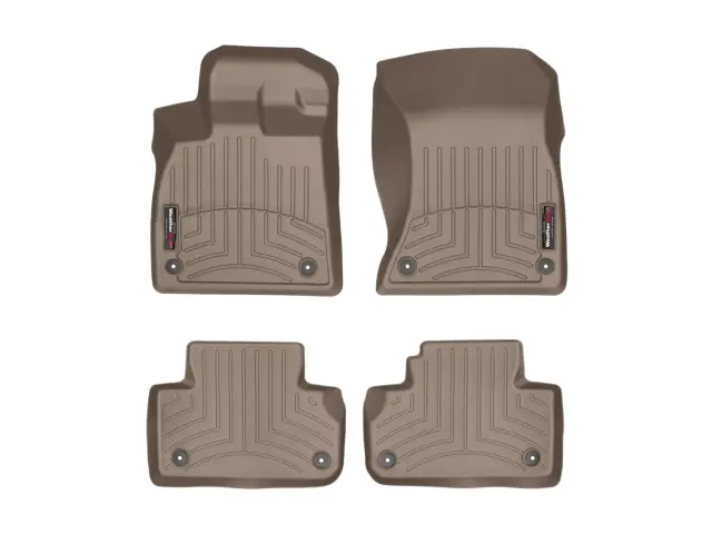 45114612 - Accessories: Front &amp; Rear Tan FloorLiner™ DigitalFit® for WeatherTech Image
