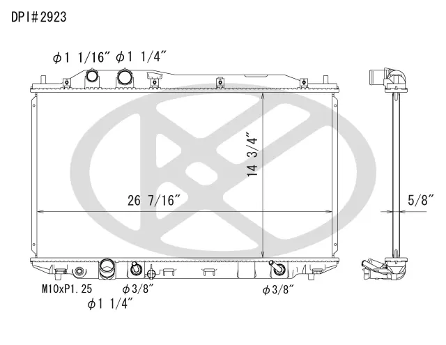 A2923 - Cooling Systems: Koyorad Radiator for Koyo Image
