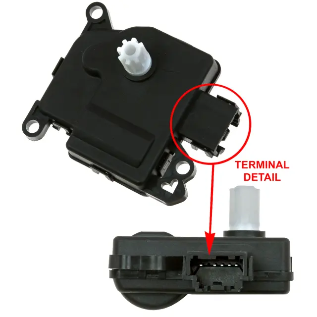 1712333 - Air Conditioning &amp; Heat: HVAC Mode Door Actuator for GLOBAL PARTS DISTRIBUTORS Image