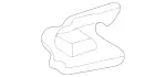 2039880178 - Covering and Lining: Clamp for Mercedes-Benz Image