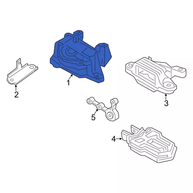 Engine Mount - Ford (LX6Z-6038-Z)