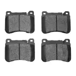 1551112100 - : DFC 5000 Advanced Brake Pads - Low Metallic for DYNAMIC FRICTION Image
