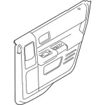 BA8Z7427406AA - Body: Door Trim Panel for Ford: Flex Image