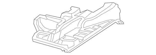 2116800918 - Body: Lower Cover for Mercedes-Benz Image