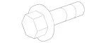 276 - Brake System: Hexalobular Screw for Mercedes-Benz Image