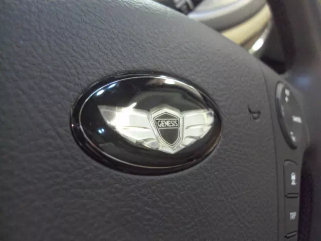 AMP00F2250 - Interior: Steering Wheel Badge for Hyundai: Genesis Coupe Image