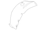 1716902530 - Attachment Parts: Cover for Mercedes-Benz Image