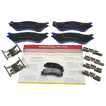 BRSD702 - Brake: Disc Brake Pad Set for Ford: Expedition, F-150, F-150 Heritage, F-250, F-250 Super Duty | Lincoln: Navigator Image