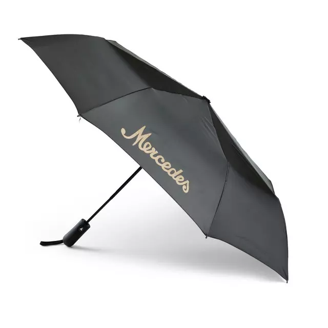 152393900 - : Mer Auto Open Umbrella Black for Mercedes-Benz Image