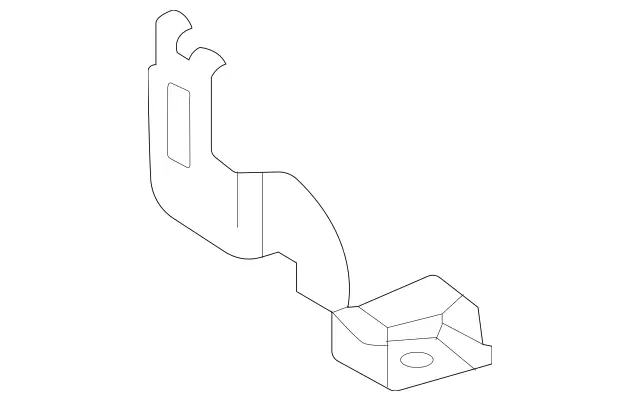 2535240100 - Chassis Sheet Metal Parts/Air Intake: Holder for Mercedes-Benz: GLC300, GLC43 AMG, GLC63 AMG, GLC63 AMG S Image image