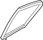 822726HE0A - Body: Glass Weather-strip for Infiniti Image