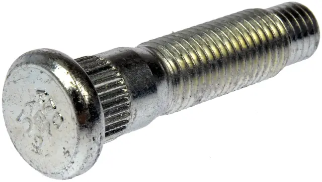 610470 - : M12-1.50 Serrated Wheel Stud - 13.31mm Knurl, 51.50mm Length for Dorman Image