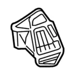 CJ5Z19893CC - Body: Vent Louver for FORD Image