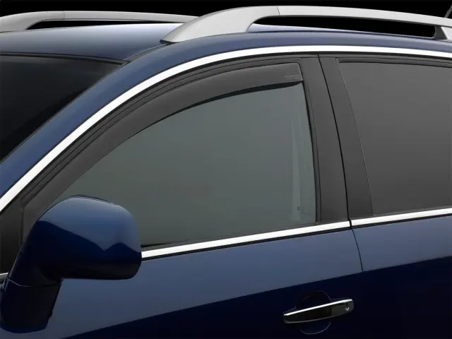 801010IM - Exterior: Front Dark Smoke Side Window Deflector for WeatherTech Image