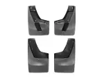 110038120038 - : Black MudFlap No-Drill DigitalFit® MudFlap Kit for WeatherTech Image