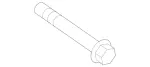 816964 - Rear Axle: Hexagon Head Bolt for Mercedes-Benz Image