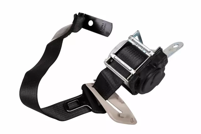 19207194 - : Ebony Rear Driver Side Seat Belt with Retractor for Cadillac: CTS Image