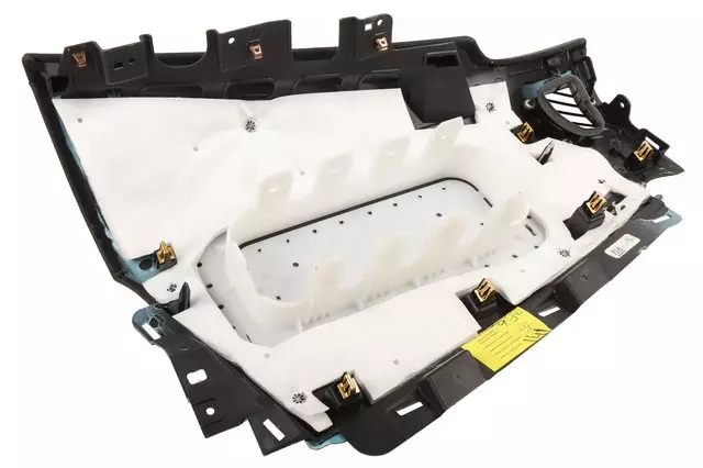 Jet Black Passenger Side Instrument Panel Upper Trim Panel - GM (23382987)