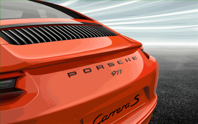 99104480381G2X - Exterior: Paintable Porsche Logo And 911 Logo - Primer for Porsche: 911 Image