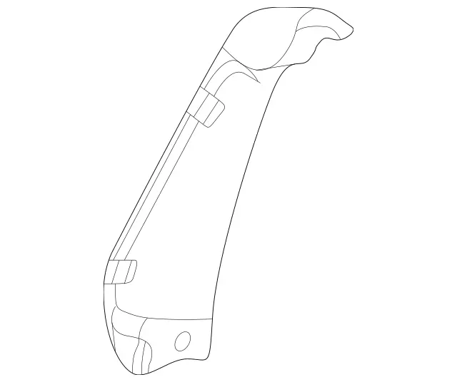 2129140411 - Driver Seat: Upholstery Plate for Mercedes-Benz: CLS400, CLS550, CLS63 AMG, CLS63 AMG S, E250, E350, E400, E550, E63 AMG, E63 AMG S, G55 AMG, G550, G550 4x4, G63 AMG, G65 AMG Image image