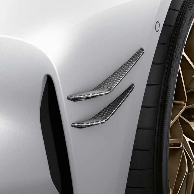 BMW OEM M PERFORMANCE AIR FLICKS IN CARBON FIBER - LEFT - BMW (51-11-5-A08-FF9)