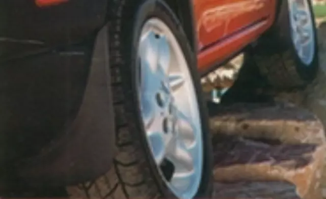 CAT500060PMA - : Mud Flap Kit, Black (Front) for Land-Rover Image