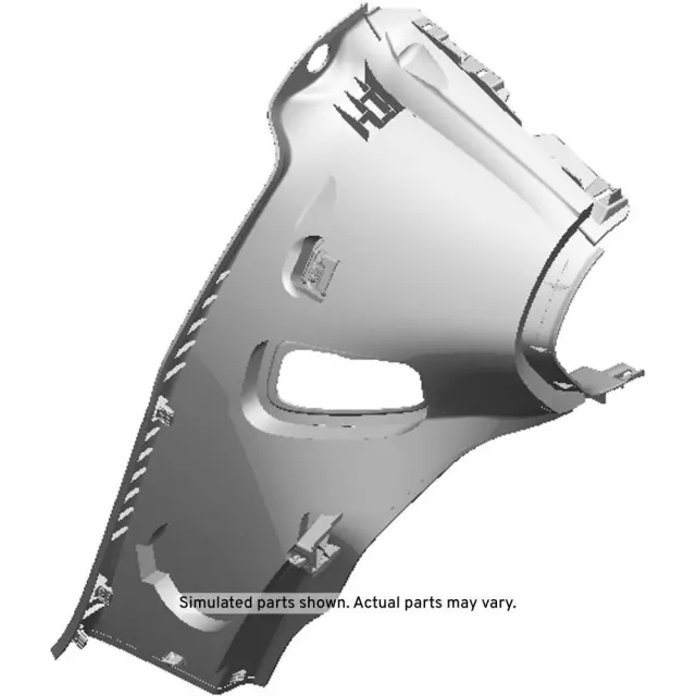 85778910 - Body: Lock Pillar Trim for Chevrolet: Corvette Image