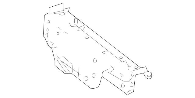 2516101820 - Body: Seat Crossmember for Mercedes-Benz Image