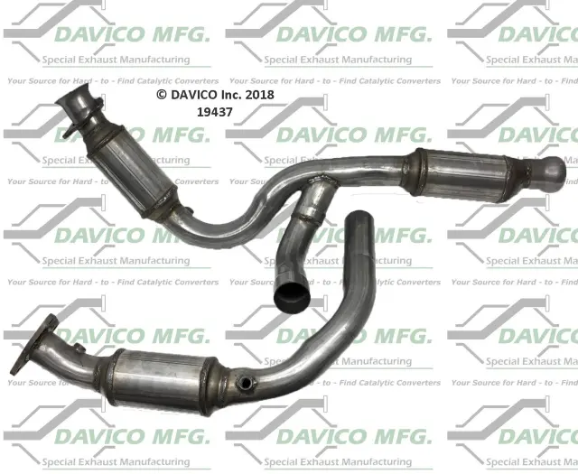 19437 - Exhaust: Direct Fit Catalytic Converter for DAVICO CONVERTERS Image