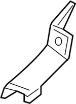 87366EG00A - Body: Hinge Cover for INFINITI: M35, M45 Image