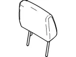 9L2Z78611A08BE - Body: Headrest for Ford: Explorer, Explorer Sport Trac Image