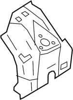 641206HA0A - Body: Strut Housing for Infiniti Image