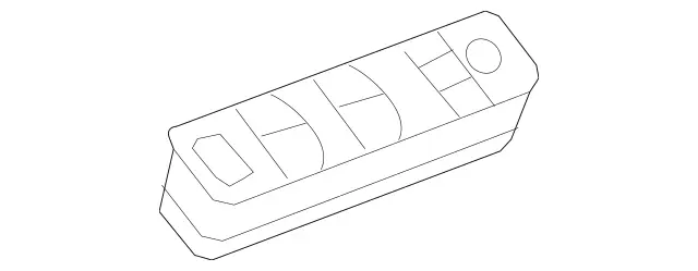 25183000901A28 - Body: Switch Assembly for Mercedes-Benz Image