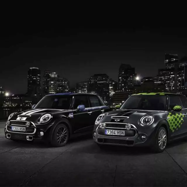 51142357135 - Retrofitting / Conversion / Accessories: Set of Sport Stripes, Black for Mini: Cooper, Cooper S, Cooper SE, JCW, JCW GP Image image