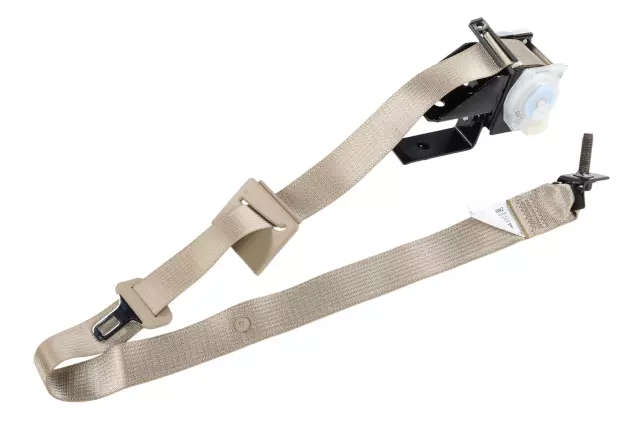 89025931 - : Light Cashmere Rear Center Seat Belt with Retractor for Cadillac: DTS Image