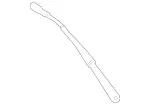 1648200344 - : Wiper Arm for Mercedes-Benz Image