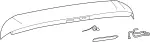 960301A68H - : Spoiler Assembly for Infiniti Image