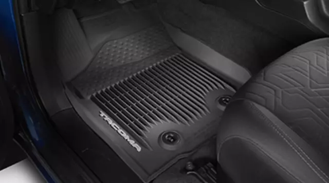 PT9083517020 - Interior: All Weather Floor Liners, Black, B-Max for Toyota: Tacoma Image