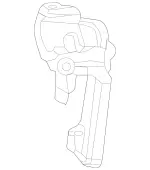 2058600122 - : Seat Belt Guide for Mercedes-Benz Image