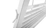 12800W - : LOUVERED White Silverado/Sierra/F150/Ttn/Tdra/D/W Series/Ram w/o Rambox for Backrack Image
