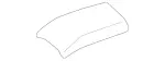 46368002969A84 - Body: Lid for Mercedes-Benz Image