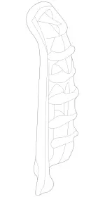 2036900940 - Covering and Lining: Trim for Mercedes-Benz Image