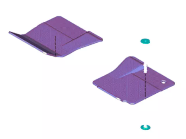 PR3Z6313300AB - : Kit Floor Contour Mat for Ford Image