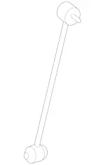 2043200489 - : Rod for Mercedes-Benz: C250, C300, C350, C63 AMG, CLS400, CLS550, CLS63 AMG, CLS63 AMG S, E250, E350, E400, E550, E63 AMG, E63 AMG S, GLK250, GLK350 Image